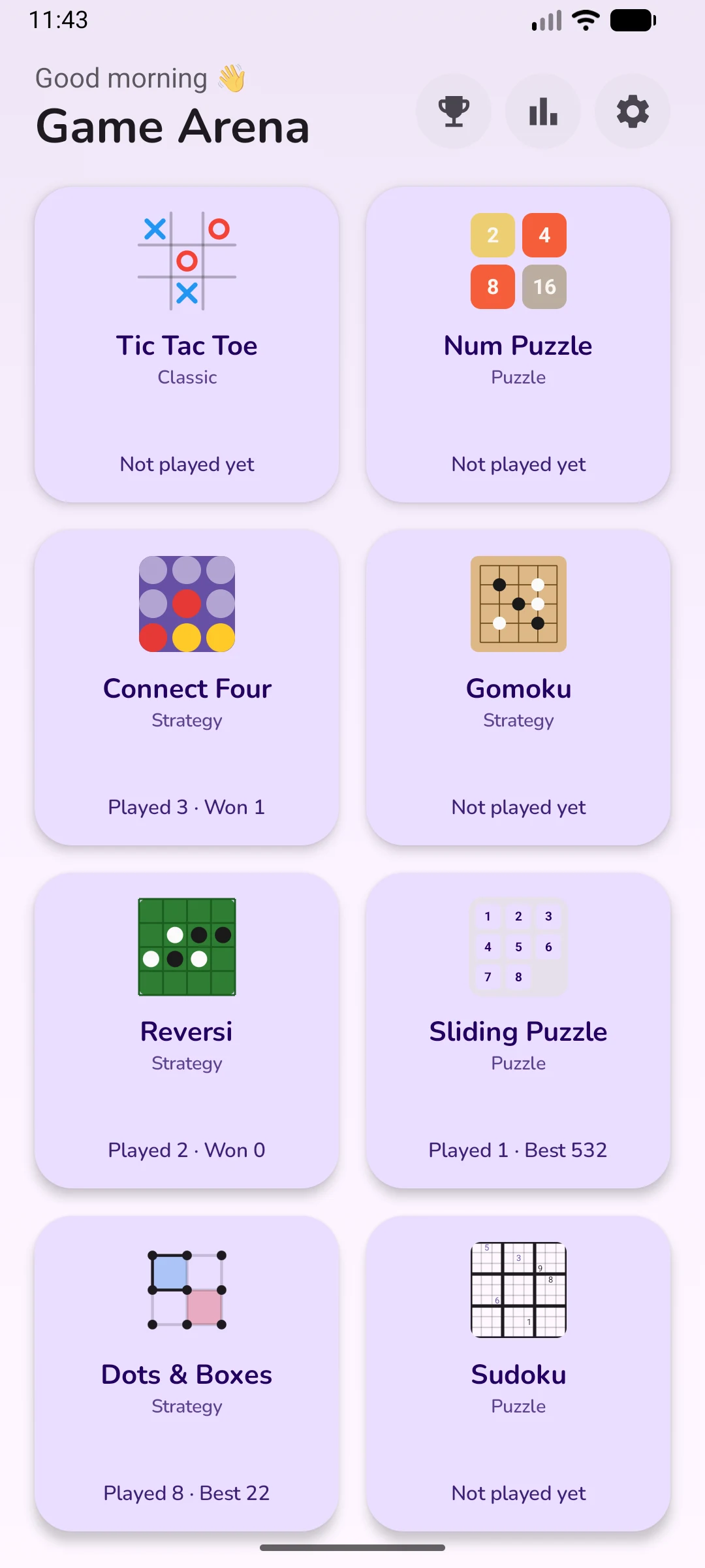 Game Arena: Offline Games screenshot